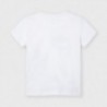 Tričko s krátkým rukávem pro chlapce Mayoral 3043-69 bílá