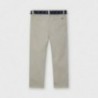 Chlapecké kalhoty s opaskem Mayoral 3574-35 šedá