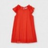 Dívčí skládané šaty Mayoral 3911-69 červená
