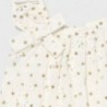 Dívčí šaty v puntíky Mayoral 1979-64 Krémová