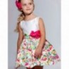Květinové šaty pro dívky Abel & Lula 5027-6 Fuchsie