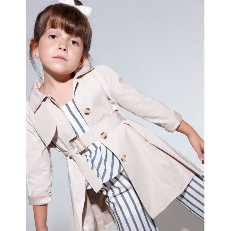 Kabát pro dívku Abel & Lula 5327-95 béžový