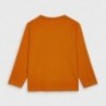 Chlapecké tričko s dlouhým rukávem Mayoral 4055-67 oranžový