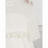 Šaty s výšivkou pro dívky Abel & Lula 5002-1 Bílý