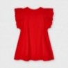Šaty s flitry pro dívky Mayoral 3953-94 červené