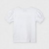Tričko pro dívku Mayoral 3004-43 bílá