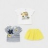 Sada triček a sukně pro dívky Mayoral 1997-41 Žlutá