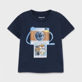 Chlapecké tričko s krátkým rukávem Mayoral 1003-62 námořnická modrá