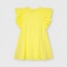 Šaty s flitry pro dívky Mayoral 3953-96 žluté