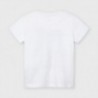 Tričko s krátkým rukávem pro chlapce Mayoral 3032-65 bílá