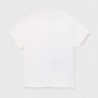 Tričko s krátkým rukávem pro chlapce Mayoral 1002-53 bílá