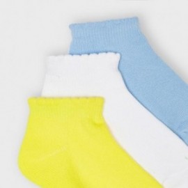Sada 3 párů dívčích ponožek Mayoral 10058-48 Modrý