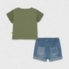 Sada chlapců tričko a šortky Mayoral 1219-91 Zelená