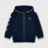 Mikina s kapucí pro chlapce Mayoral 3410-32 námořnická modrá