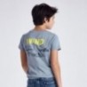 Tričko s potiskem pro chlapce Mayoral 6081-64 Modré