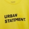 Tričko s kapsou pro chlapce Mayoral 6095-45 žluté