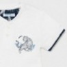 Tričko s krátkým rukávem pro chlapce Mayoral 1004-16 Bílý