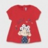 Dívčí tričko s krátkým rukávem Mayoral 1088-56 Červená