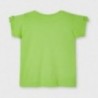 Tričko s potiskem pro dívky Mayoral 3016-77 Zelený