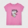 Dívčí tričko s krátkým rukávem Mayoral 3020-13 Růžové