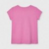 Dívčí tričko s krátkým rukávem Mayoral 3020-13 Růžové