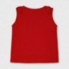 Tričko na ramenních popruzích holčičí Mayoral 3025-89 červená