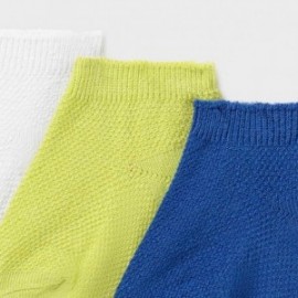 Sada 3 párů ponožek pro chlapce Mayoral 10007-74 Lime