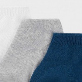 Sada 3 párů ponožek pro chlapce Mayoral 10007-76 námořnická modrá