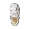 Dívčí sandály Geox B1551B-085NF-C0007 bílá/stříbrná barva