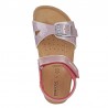 Dívčí sandály Geox J028MC-0NFKC-C8004 růžové barvy