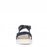 Dívčí sandály Geox J156ED-0NFEW-C4002 námořnická modrá barva