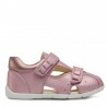 Dívčí sandály Geox B1551B-0Y2BC-C8010 světle růžové barvy