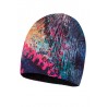 KALINA oboustranný klobouk pro dívky Broel černá / abstraktní barva