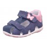 Dívčí sandály Superfit 1-609041-8010 námořnická modrá barva