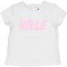 Dívčí tričko RIFLE 24116-00 bílé