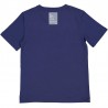 Tričko s krátkým rukávem pro chlapce RIFLE 24390-00 tmavě modrá