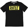 Chlapecké tričko RIFLE 24404-01 černé barvy