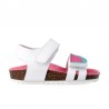 Dívčí sandály Garvalin 212430-B, bílá barva