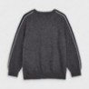 Chlapecký svetr s výšivkou Mayoral 4330-67 šedá