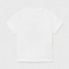 Tričko s chlapeckou aplikací Mayoral 1001-49 Bílý