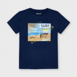 Tričko s krátkým rukávem pro chlapce Mayoral 3031-62 Námořnická modrá