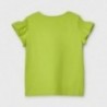 Tričko s potiskem pro dívky Mayoral 3019-26 Zelený