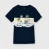 Tričko s potiskem pro chlapce Mayoral 6077-77 námořnická modrá