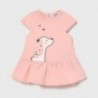 Dívčí bavlněné šaty Mayoral 1838-43 Světle růžové