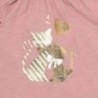 Sada 2 triček pro dívky s krátkými rukávy Mayoral 1089-60 Růžová / krémová