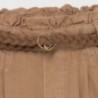 Dívčí kalhoty s opaskem Mayoral 1576-54 hnědé