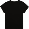 Tričko s krátkým rukávem pro dívky DKNY D35R23-09B Černá barva