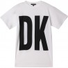 Tričko pro dívky DKNY D35R32-10B bílá barva