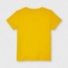 Tričko s krátkým rukávem pro chlapce Mayoral 3037-27 žlutá
