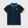 Chlapecké polo triko s krátkým rukávem Mayoral 3107-86 námořnická modrá